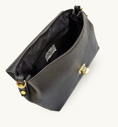 Bagosa Maisie Maxi Chocolate Leather Bag