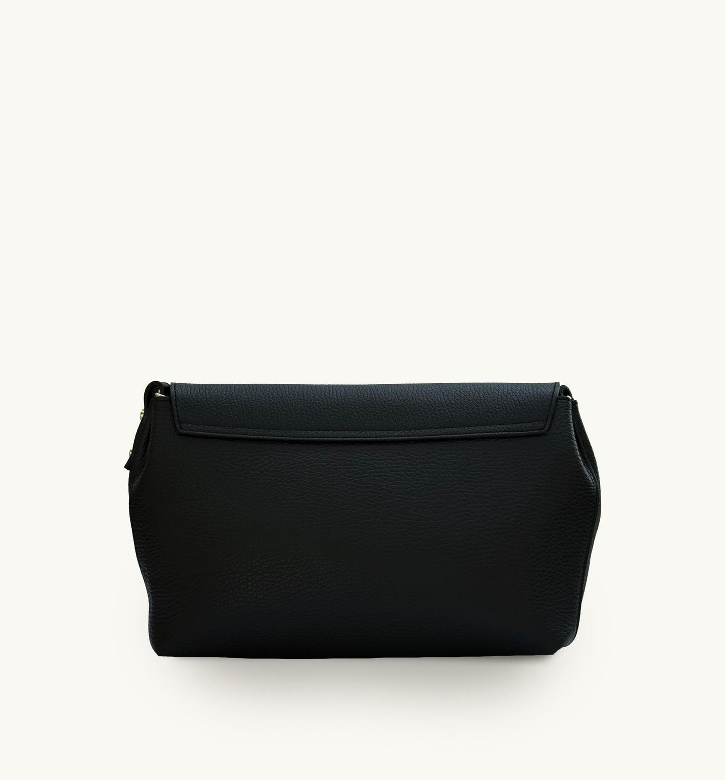Bagosa Maisie Maxi Black Leather Bag