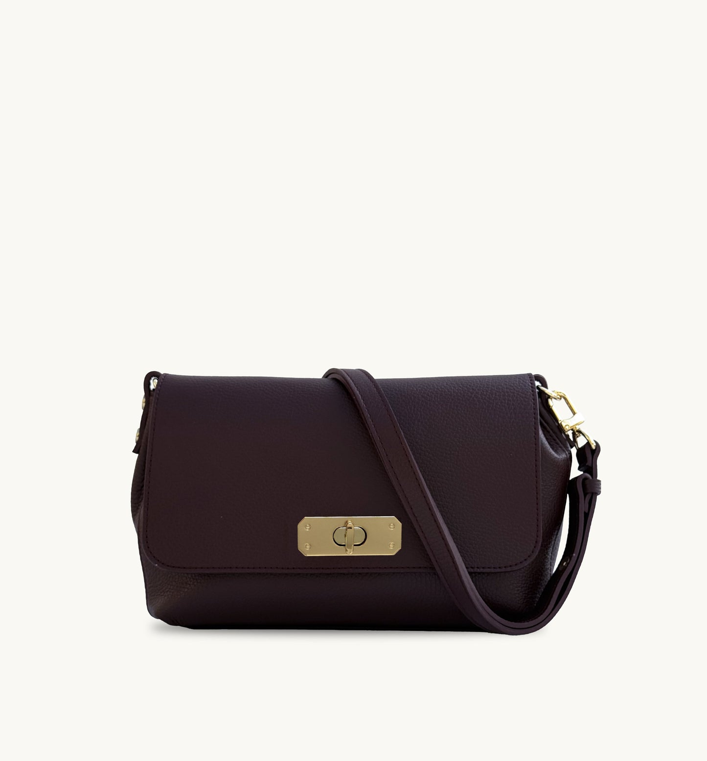 Bagosa Maisie Maxi Port Leather Bag