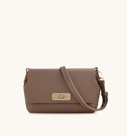 Bagosa Maisie Maxi Mink Leather Bag