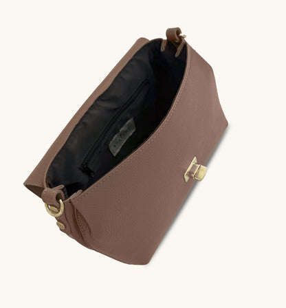 Bagosa Maisie Maxi Mink Leather Bag