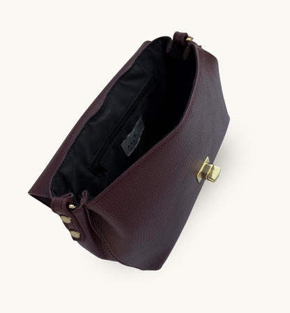 Bagosa Maisie Maxi Port Leather Bag